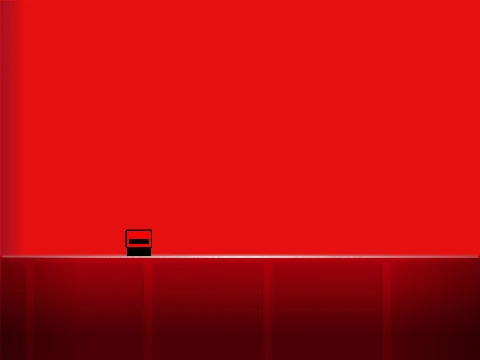 Screenshot of the Geometry Dash Clupstep level inspired by Clubstep