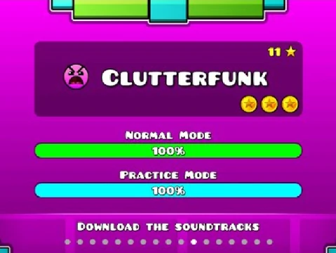 Geometry Dash Clutterfunk NoClip