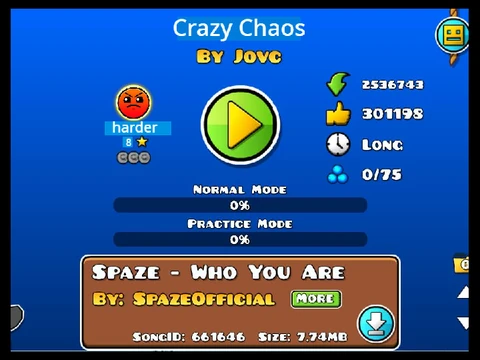 Geometry Dash Crazy Chaos