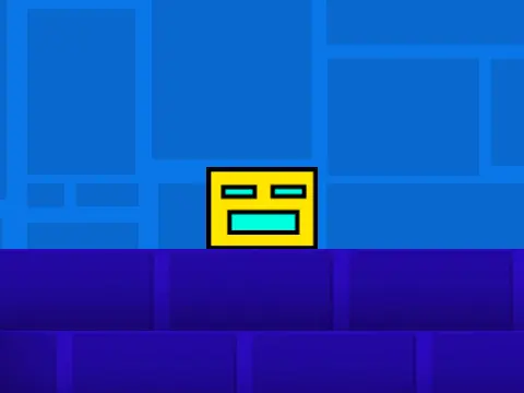Geometry Dash Cube FNF Test gameplay