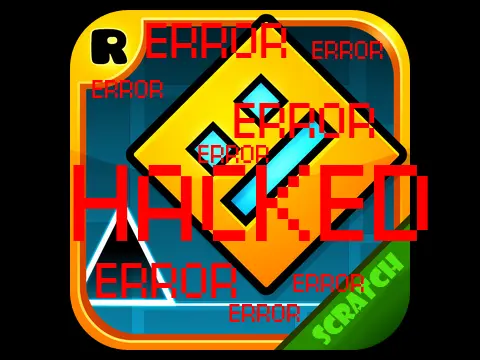 Geometry Dash Cycles Hacked gameplay screenshot showing modified cycles level