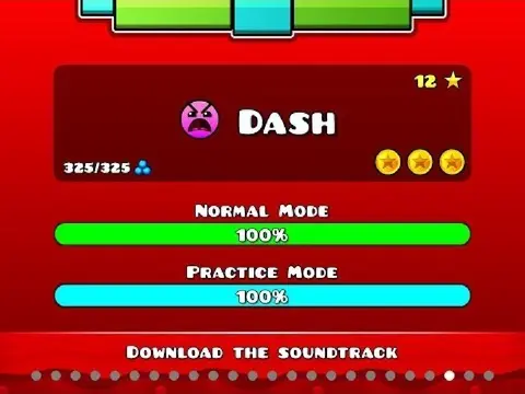 Play Complete Geometry Dash Full Level Online Free