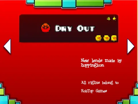 Geometry Dash Demon-2 Remix challenging gameplay