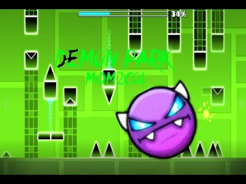 geometry dash demon park remix