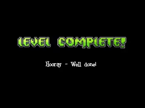 Geometry Dash Demon v3 custom level showing colored bounce pad mechanics