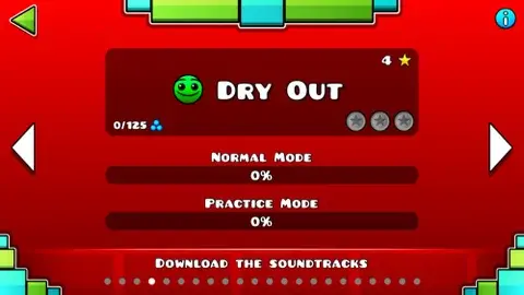 Geometry Dash Dry Out Buffed enhanced gameplay