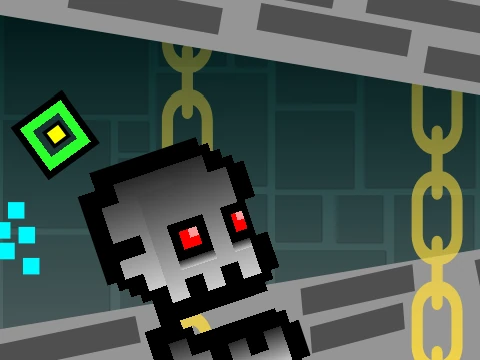 Geometry Dash Dungeons remix scholar face