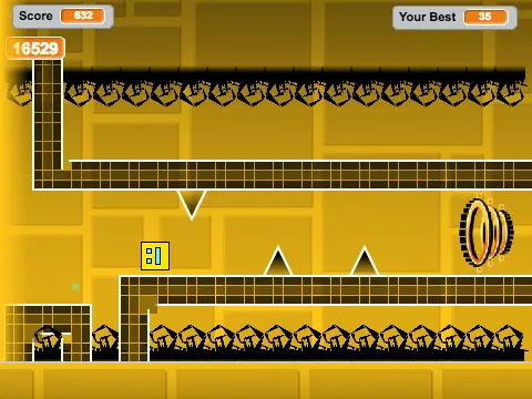 Geometry Dash Easy 5.0 Game Logo