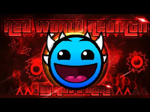 geometry dash easy red world rebirth