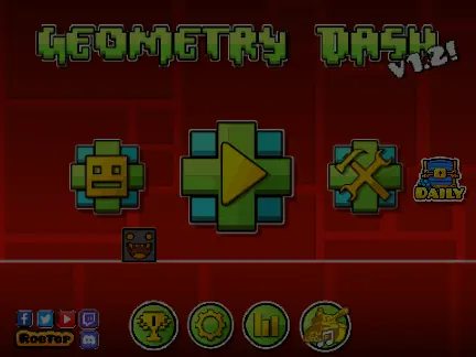 Geometry Dash Editor V1.4 Level Design Interface