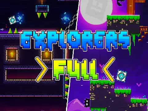 Geometry Dash Explorers Gameplay