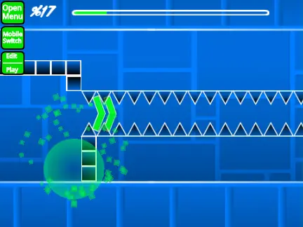 Geometry Dash Extreme Demon Straight Fly Screenshot