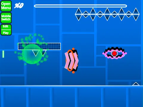 Geometry Dash Extreme Demon Gameplay Screenshot