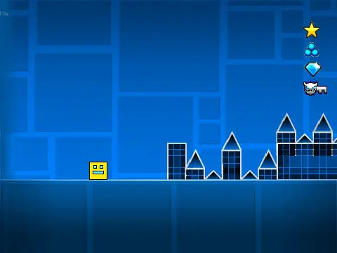 Geometry Dash Extreme Demon V3 Game Logo