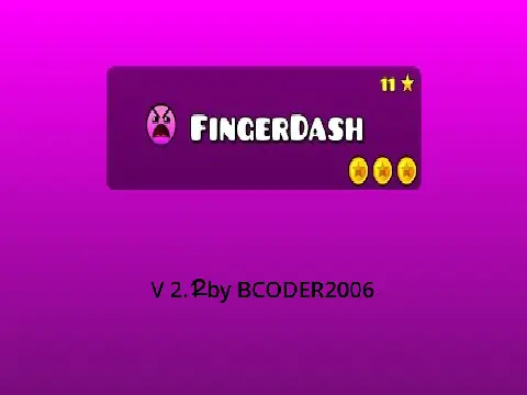 Geometry Dash Fingerdash V3.6 Impossible level screenshot