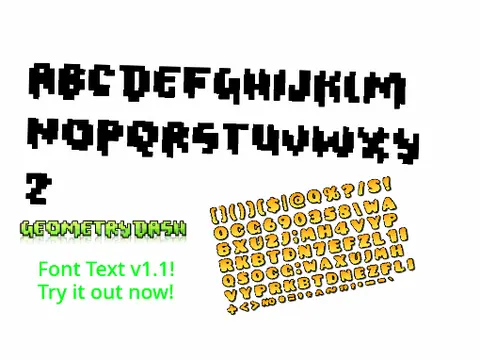 geometry dash font v