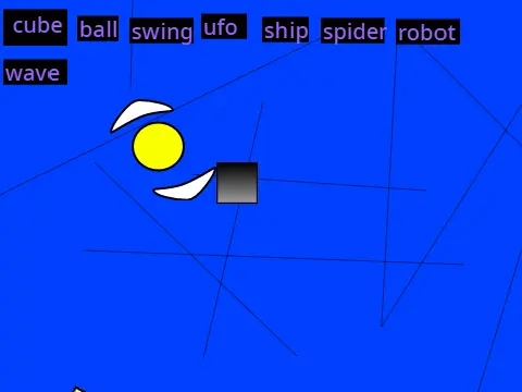 geometry dash free to use sprites not completed