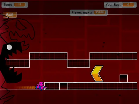 Geometry Dash Full Version gameplay screenshot