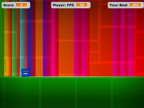 Geometry Dash Hacked V3 mod gameplay