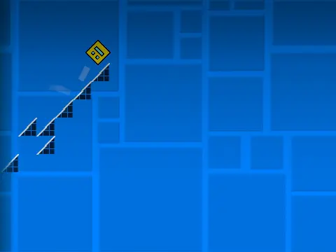 Geometry Dash Hard Maybe difficult gameplay screenshot