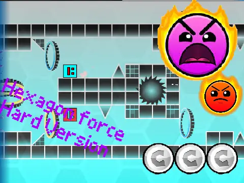 geometry dash hexagon force remix