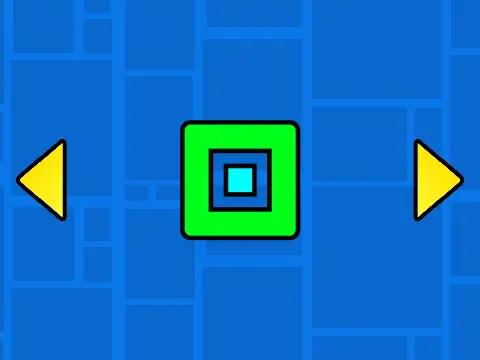 Geometry Dash Icon Selection Interface
