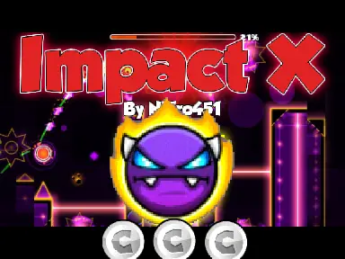 Geometry Dash Impact X Remix screenshot