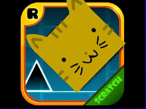 Geometry Dash Kitty Cat Version feline themed rhythm game