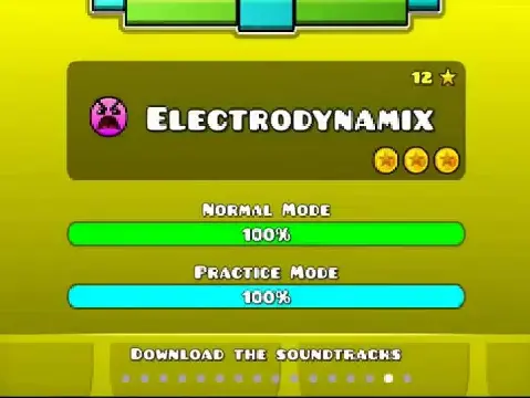 geometry dash level scratch ver