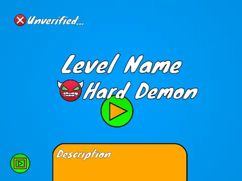 Geometry Dash Level Editor Challenge showing spam click counter and wave spam section
