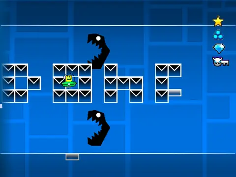 Geometry Dash Level Editor Remix - Custom level creation interface