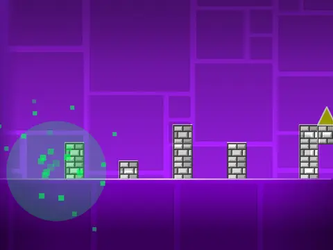 Geometry Dash Levels 4-6 Demon Version gameplay screenshot