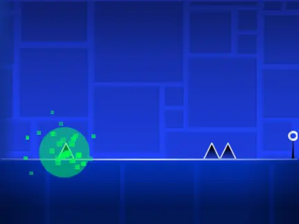 Geometry Dash Lite 2 Stereo Madness 2 Game Screenshot
