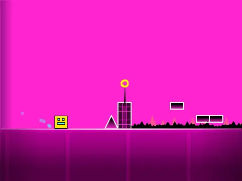 Geometry Dash Lite level 4-6 gameplay screenshot
