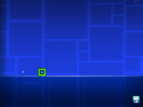 Geometry Dash Lite on mobile device