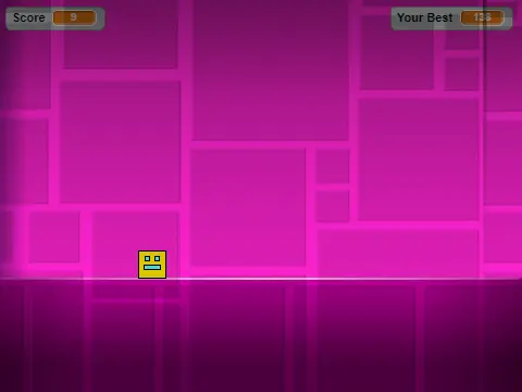 Geometry Dash Lite Gameplay Screenshot