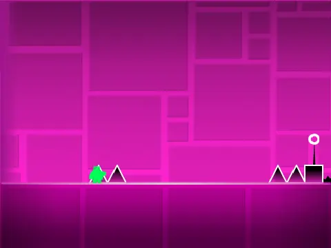 Geometry Dash Lite gameplay screenshot