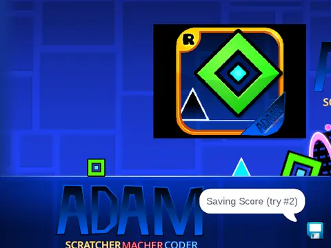 Geometry Dash Adam Edition Remix v4 custom gameplay