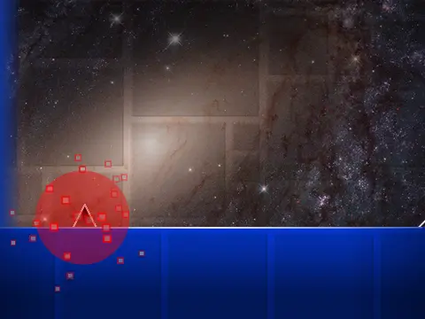 Geometry Dash Lite with enhanced background visuals and effects