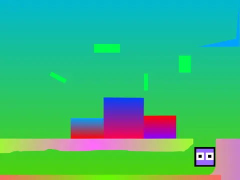 Geometry Dash Lite E2 online game screenshot