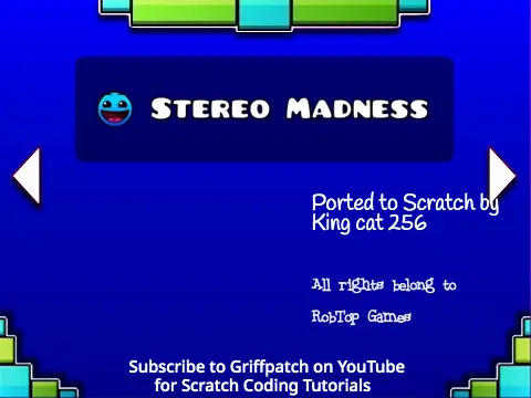 Geometry Dash Lite Scratch Game Image