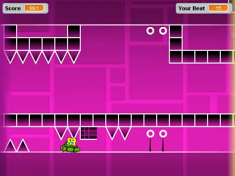 Geometry Dash Lite Level 1-3 Fixed optimized gameplay