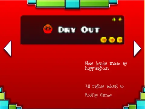 Geometry Dash Lite levels 4-6 remix screenshot