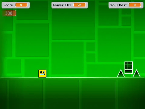 Geometry Dash Lite Levels 7-8 Screenshot