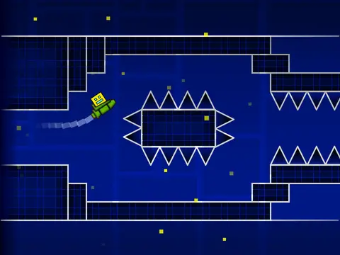 Geometry Dash Lite Mobile and Keyboard Friendly Gameplay