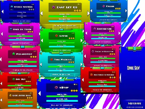 Geometry Dash Lite Music Maker Interface