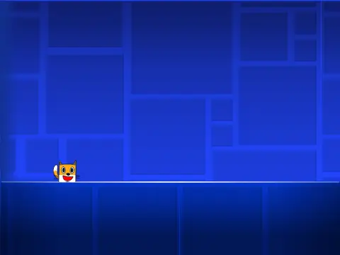 Geometry Dash Lite Scratch Cat Screenshot