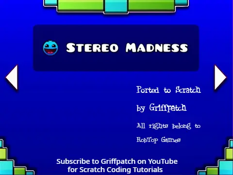 Geometry Dash Lite Scratch V2 level gameplay
