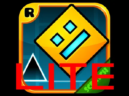 Geometry Dash Lite Undertale Version gameplay screenshot