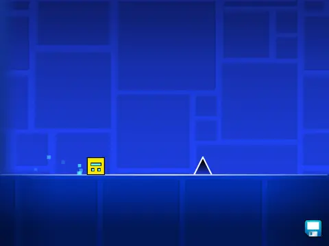 Geometry Dash Lite V1.0 V2 classic retro version
